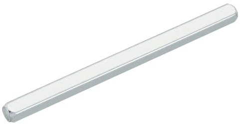 QUARKZMAN 1Pz Perno Manopola Porta, Barra di Ricambio Maniglia Porta, Parti di Ricambio Maniglia Porta Mandrino Porta da 110 x 7mm, Argento