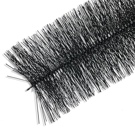 5 x 120cm Schutzbürsten Ø 19cm Vogel Taube Marder Nager Solaranlage Photovoltaik Regenrinne