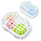 HOZETOKE Lot de 2 paniers de lave-vaisselle pour pièces de biberon, panier pour petits outils de nettoyage, blanc