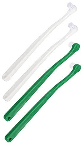 YARNOW 8 Stk Haustier Zahnbürste Zahnpflege Für Katzen Tufting-kit Reinigungsbürste Mit Weichen Borsten Kauspielzeug Für Katzen Mundbürste Für Katzen Kleine Zahnbürste Mundpflegeset Tpe