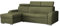 Mirjan24 Elegante Ecksofa Apollo mit Bettkasten und Schlaffunktion, Modernes Eckcouch mit verstellbare Kopfstützen, Polsterecke (Crown 11)