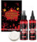Cushangty Sang Artificiel Lavable | Kit de Maquillage Hémoglobine | Nettoyant Savon Spray Accessoires Masquerade Peinture Visage Hommes Femmes Costume Vampire Zombie