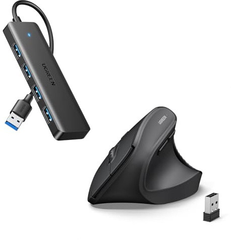 UGREEN USB HUB & UGREEN Wireless Mouse