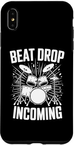Beat Drop Incoming Batterie avec Bande Coque pour iPhone XS Max