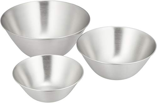Sori Yanagi Lot de 3 boules en acier inoxydable 13.16.19 (Import Allemagne)