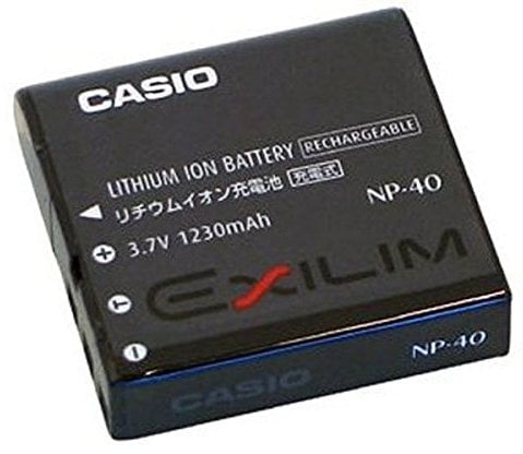 Casio NP-40 Li-Ion Battery Lithium-Ion (Li-Ion) 1230mAh 3.7V Rechargeable Battery