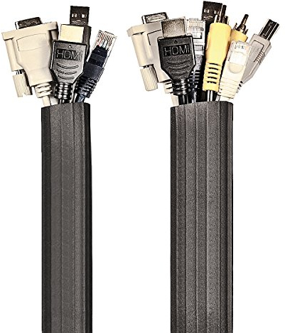UT Draht utw-fcw8-bk erweiterbar Flexi Kabel Wrap, UTW-FCW12-BK