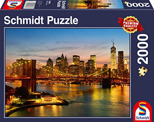 Schmidt Spiele 58189 - New York, 2000 Teile Puzzle