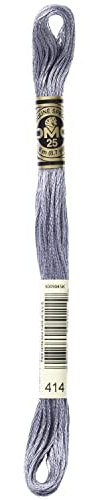 DMC 6-Strand Embroidery Cotton 8.7yd-Dark Steel Grey