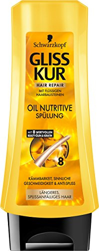 Schwarzkopf Gliss Kur Spülung Oil Nutritive, 200 ml