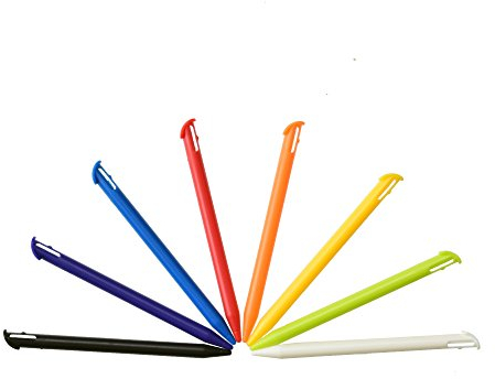 8x Lapiz Lapices Puntero Stylus Pen multicolor Para Nintendo NEW 3DS XL