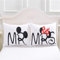 Haru Homie Mikrofaser-Kissenbezüge für Paare, Micky Maus und Minnie, 2er-Set, Geschenke für Freundin, Freund, Ehefrau, Ehemann, Valentinstag, Hochzeit, 50,8 x 76,2 cm