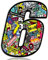 Biomar Labs® Adesivo Sticker Numero Racing 6 Gara DC Sticker Bomb Auto Moto Cross Rally Sport Tuning N 206