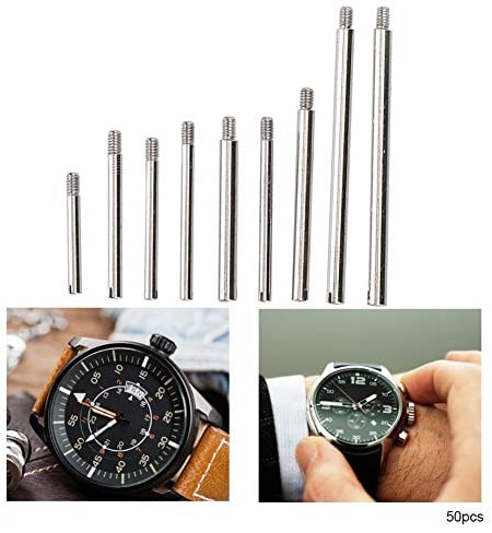 Viti Cinturino, Vite di riparazione dell'orologio, metallo 10 dimensioni Set di viti per cinturino dell'orologio Accessori per strumenti di riparazione dell'orologio con scatola