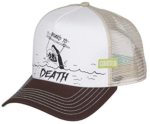 Coastal Trucker Cap Board to Death Weiß