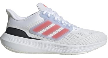 adidas Ultrabounce, White/Solar Red/Crystal White, 8 UK