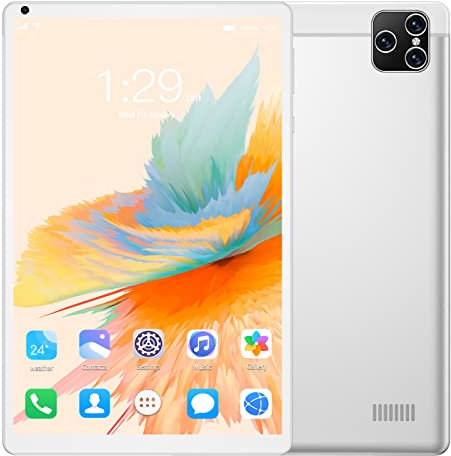 ciciglow Tableta de 8 Pulgadas, Tableta para Niños 2G RAM 32G ROM 5G WiFi de Doble Banda, Tableta de Llamadas para Android 10 Enchufe de la UE 100-240V (Enchufe de la UE)