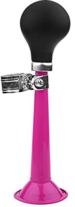 Fahrrad-Lufthupe, 2,2-Zoll-Fahrradhupe, Hupe, Gummi-Quetschbirne, Klassischer Fahrradhupe für Fahrräder, Mountainbikes, Strandauto, Fahrzeug, Motorräder (Rosa)