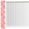 Curtzy 22-Piece Aluminium Knitting Needle Set - Needle Length 35cm/14 Inches - Single Pointed Long Straight Needles 2-8mm - 11 Sizes 2 of Each Size - for Beginners and Experts