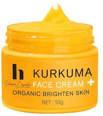 HASEA Cosmetics Kurkuma Creme, Hautcreme, Gesichtscreme, Akne Creme, Gesichtspflege 50 gramm