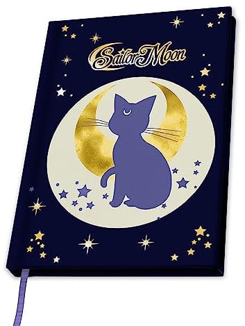 ABYSTYLE Sailor Moon Luna & Artemis A5 Notizbuch