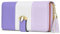 Pomelo Best Portefeuille pour Femme avec Blocage RFID - Grande capacité - avec Plusieurs emplacements pour Cartes - Fermeture éclair - Lavande Violet