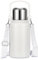 Insulated Water Bottle Metal Water Bottle 32oz/1000ml, Large Double Wall Metal Sports Water Bottle with Lid & Strap Design for Men, Women, for Gym Camping Hiking Travel Home Office, White