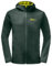Jack Wolfskin Herren Bornberg Hoody M Softshelljacke, Black Olive/Firefly, S EU