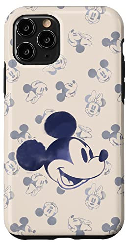iPhone 11 Pro Disney Mickey and Minnie Mouse Heads Retro Vintage Classic Case