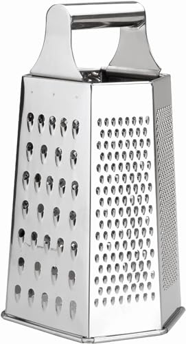 Grattugia Sei Facce In Acciaio Inox Frutta Verdura Formaggi (LU)