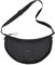 LARKSON Crossbody Bag Damen & Herren Schwarz - Solveig Medium - Umhängetasche im Halbmond Style - Halbrunde Schultertasche - Moon Bag Design - Wasserabweisend