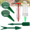 Lot de 6 Mini Épandeurs de Graines, Distributeur Graines Rond Plastique Outil Manuel Planteur de Graines Portatif Dibber Widger Semoir Manuel pour Petites Graines, Carottes, Laitue, Fleur