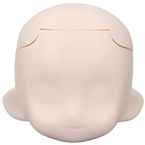 Fabater Kugelgelenk-Puppenkopf, Ersatz Exquisiter Leerer Puppenkopf Abnehmbar für 1/12 Kugelgelenkpuppe (Super weiß)