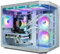 ionz Gaming PC - Desktop Computer, Ryzen 7 5700X, NVIDIA RTX 4060,16GB RAM 1TB SSD, 240mm AIO Liquid Cooling, Windows 11, 500W 80+ PSU, WiFi (APEX, White)