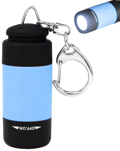 Mini Torche De Poche Porte-clés, Porte-clés Lampe De Poche, Lampe Torche LED Rechargeable Mini USB, Lampetorche LED Rechargeable Par USB, Lamp-e De Poch-e Étanche Pour La Randonnée En Camping