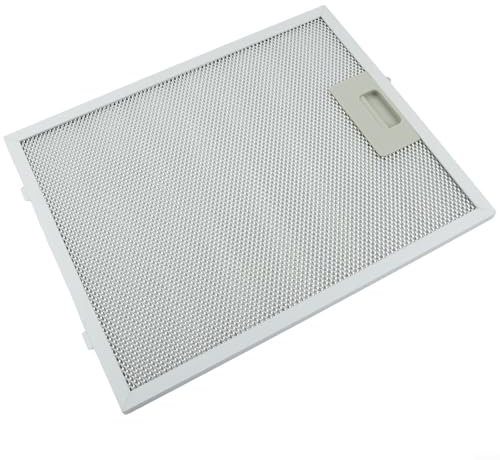 Eawfgtuw Cooker Hood Filters, 320x260mm Metal Mesh Extractor Vent Filter, 5-Layer Aluminum Grease Trap for Range Hoods Kitchen Appliances Cooktop Exhaust Filter, Reusable Oven Hood Filter