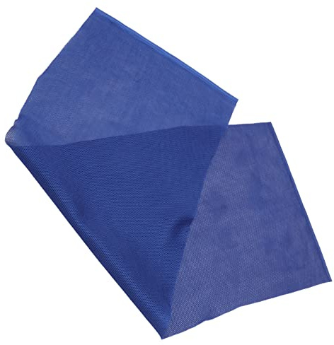 LALAFINA Acoustic Speaker Fabric Mesh Cloth Protective Speaker Grill Cloth Cover Blue Breathable Replacement Netting Fabric