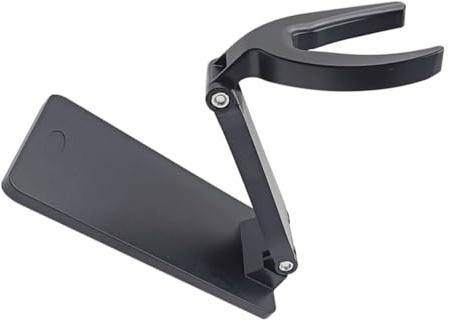 Barcode Scanner Stand for Corded Handheld Readers, Adjustable Cradle | Angle Adjustable, Folds Flat for Storage, Stable Placement at Front Desk and Pos, Helps Save Counter Space