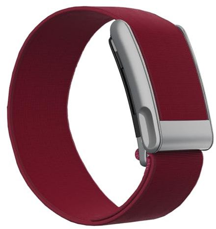 AR LABS WHOOP 5.0 kompatibles CoreKnit Armband, schnell trocknend, schweißableitend und ultra-atmungsaktiv, speichert weniger Feuchtigkeit für Komfort und Leistung (Rotwein/Burgunderrot)