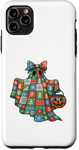 Winter Halloween Ghost Christmas Jack O Lantern Case for iPhone 11 Pro Max