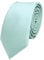 TigerTie Herren Krawatte 6 cm schmale Satin Tie in mint blassmint grün einfarbig uni Business, festliche Veranstaltungen und Freizeit