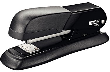 Rapid 5000273 Heftgerät (25 Blatt, Robuste Vollmetallkonstruktion, FM12) schwarz