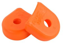 RaceFace BOOT Pedal Kurbelabdeckung (Aluminium-Kurbelgarnitur) – Orange, Unisex, Einheitsgröße