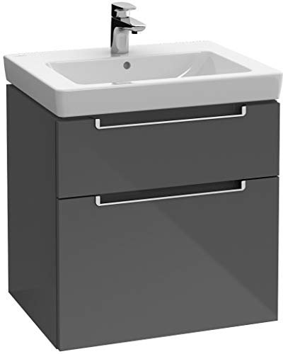 Villeroy & Boch Waschtischunterschrank Subway 2.0 A91010 637x590x454 Glossy Grey, A91010FP