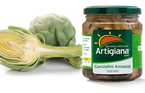 Artichauts grillés 540 gr - Carton de 6 pièces