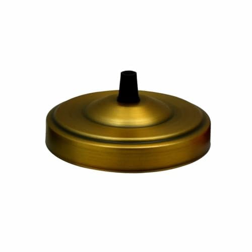 DC VOLTAGE Adjustable Hook 108 cm Metal Round Shape Ceiling Pendant E27 Light Shade Plate Indoor Hanging Easy Fit Lamp Shade Easy Fit for Living Room Bedroom Kitchen.