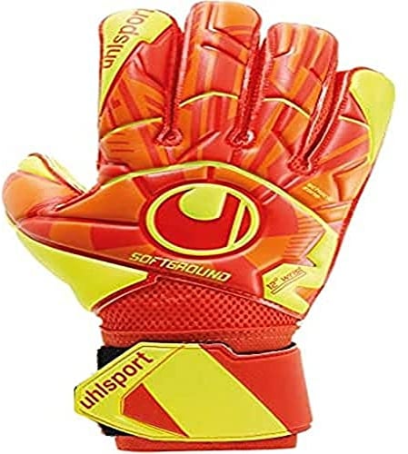 uhlsport Herren Dynamic Impulse Soft Flex Frame Torwarthandschuhe, orange, 4