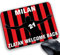 Tappetino Mouse Pad personalizzabile gadget compatibile per tifosi Milan personalizzabile Ibrahimovic Milan