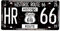 Placa de Matrícula Ruta 66 Cartel Vintage para Pared Chapa de Metal Route 66 Decoracion de Bar Pub Cafetería (2640)