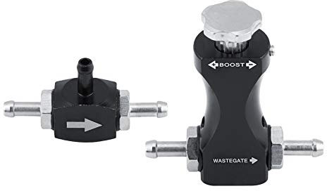 Robinet de Pression de Turbo, Turbo Tee Purge Valve Réglable Bilatéral Essence Turbo Skyline Manuel Boost Controller Kit Universel pour Voiture,robinet de fuite turbo